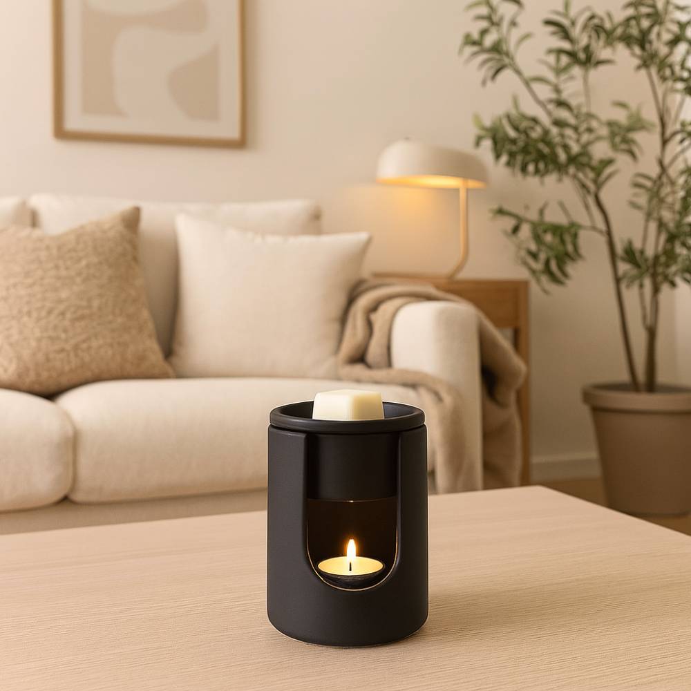 Quemador de vela NIDO NEGRO – D'Arome