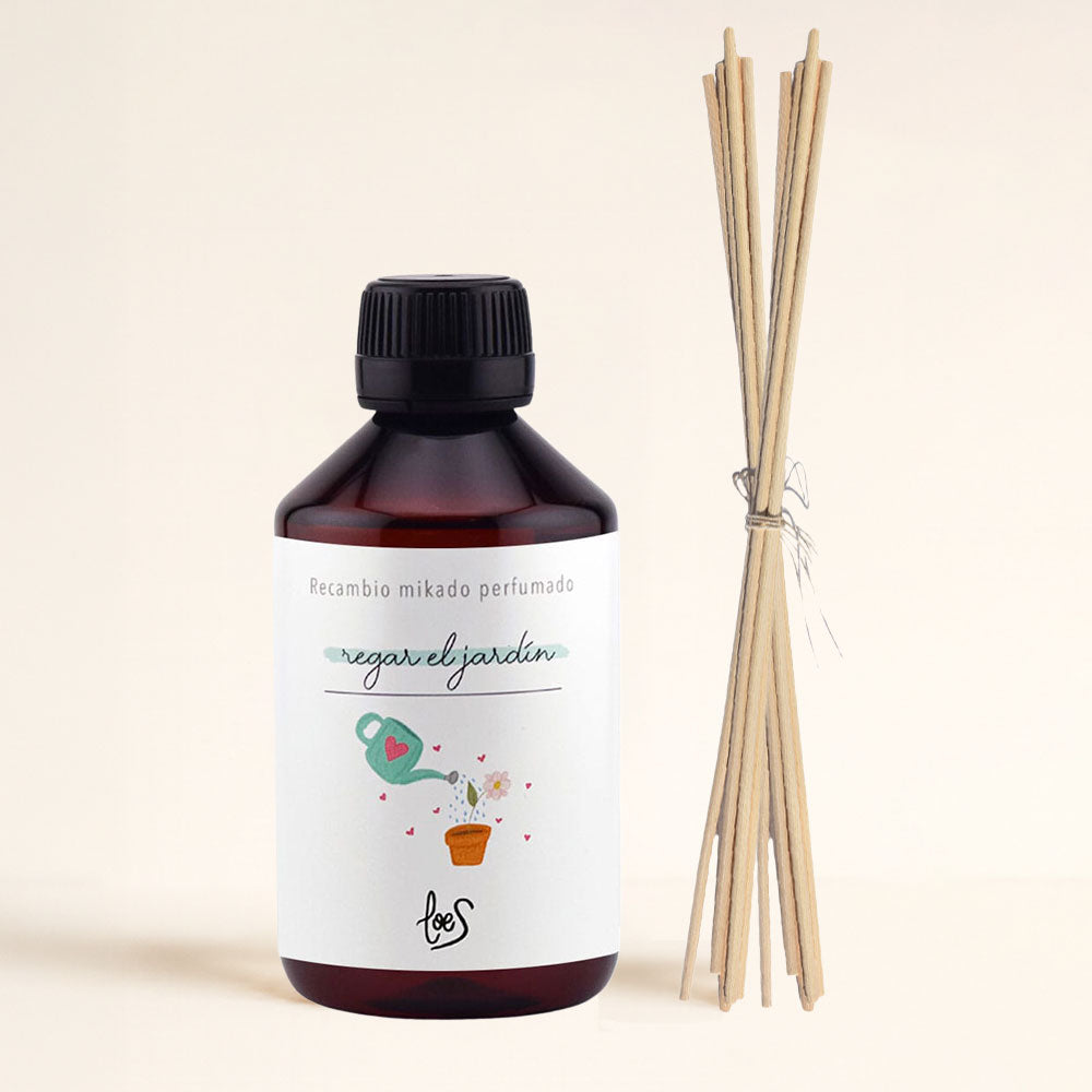 Recambio ambientador mikado REGAR EL JARDÍN 250ml – LoeS
