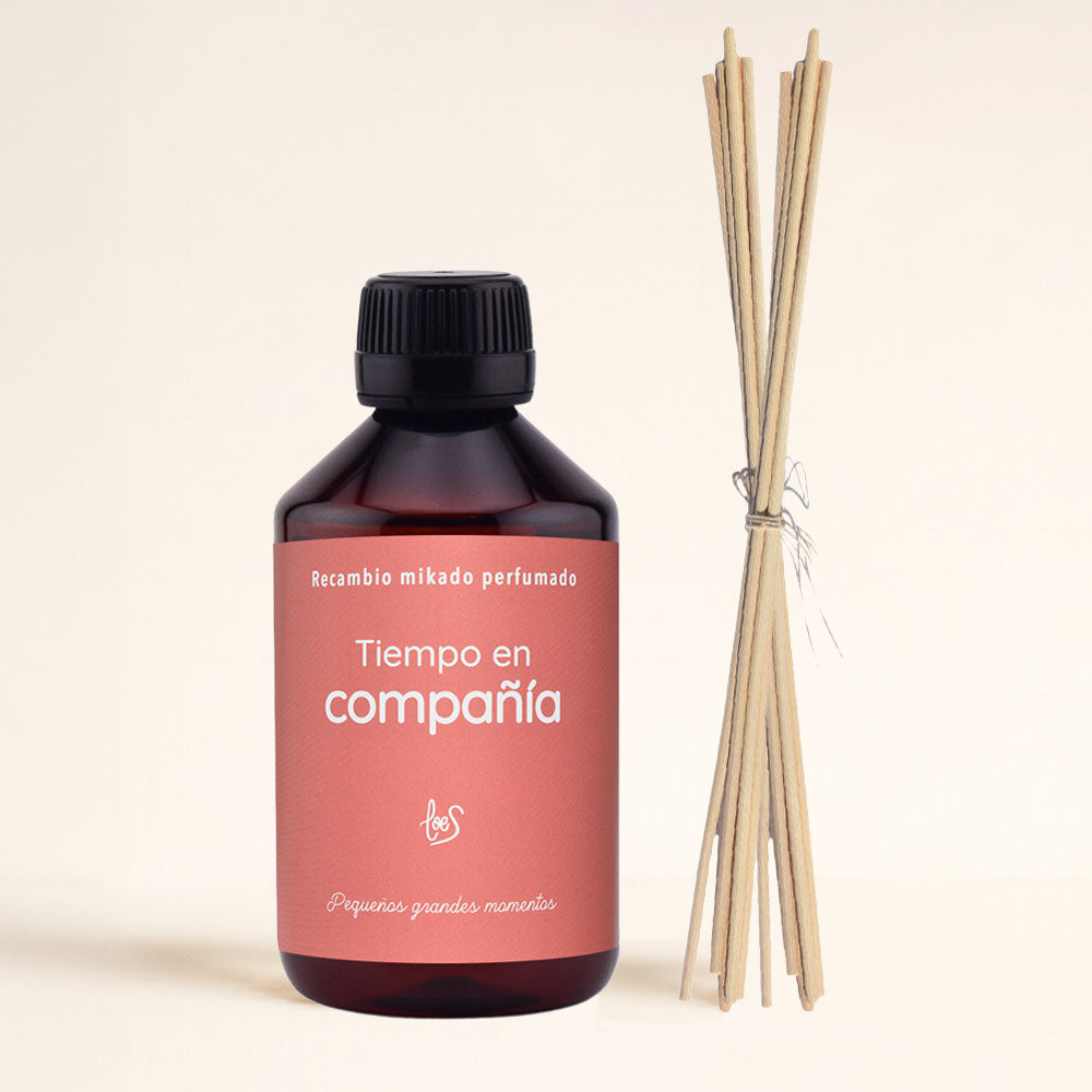 Recambio ambientador mikado TIEMPO EN COMPAÑÍA 250ml – LoeS
