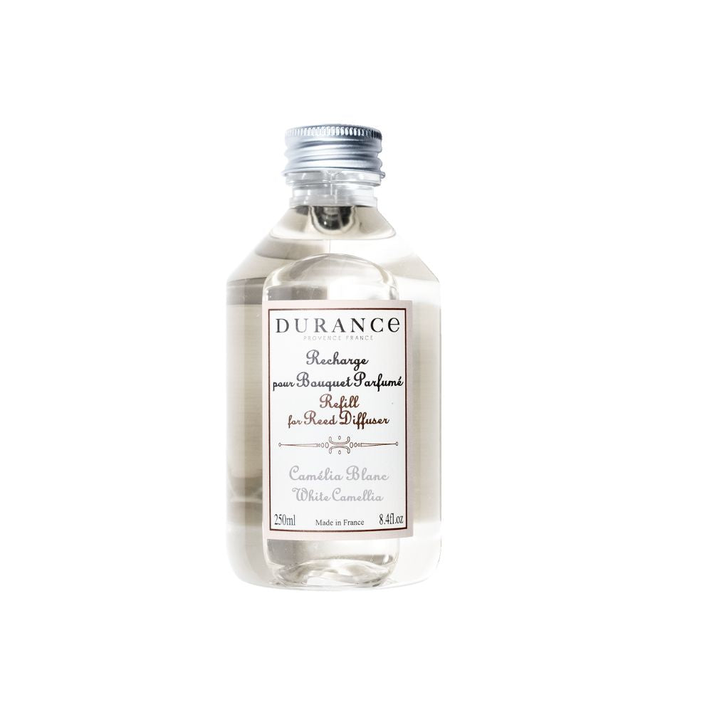Recambio ambientador mikado CAMÉLIA BLANC 250ml – Durance