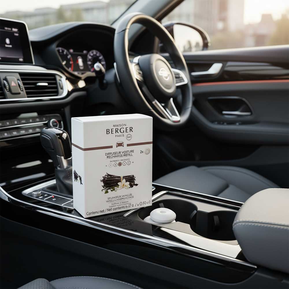 Recarga ambientador de coche SPLENDEUR VANILLÉE –  Maison Berger