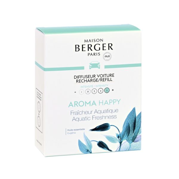 Recarga de difusor de coche Maison Berger Aroma Happy D'Arome