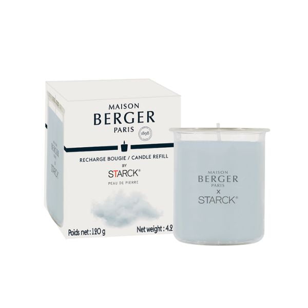 Recambio PORTAVELAS by STARCK aroma Peau de Pierre – Maison Berger
