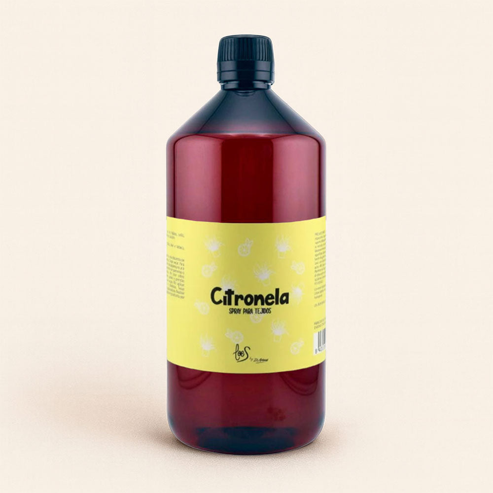 Recarga spray textil eliminador de olores 1L CITRONELA (antimosquitos) – LoeS
