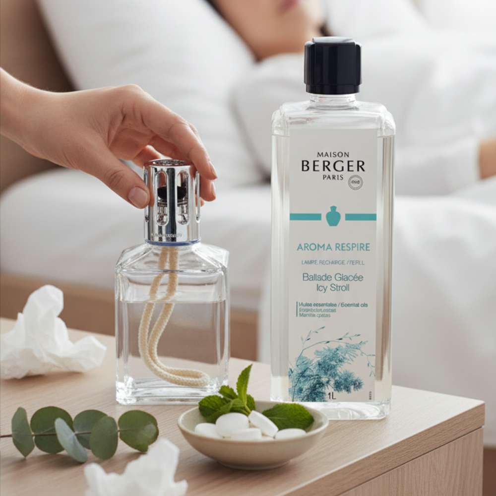 Líquido lámpara catalítica RESPIRE 1L – Maison Berger – D'Arome
