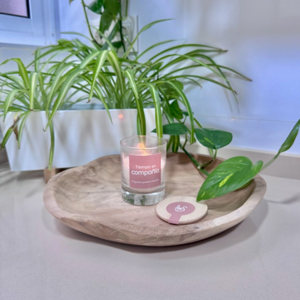 Rodaja tronco de madera natural IRREGULAR – D'Arome