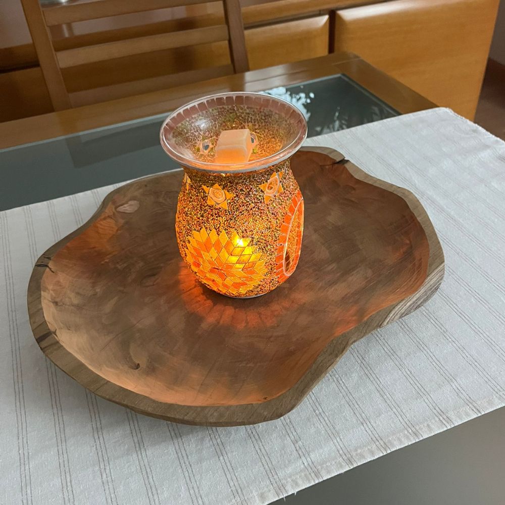 Rodaja tronco de madera natural IRREGULAR – D'Arome