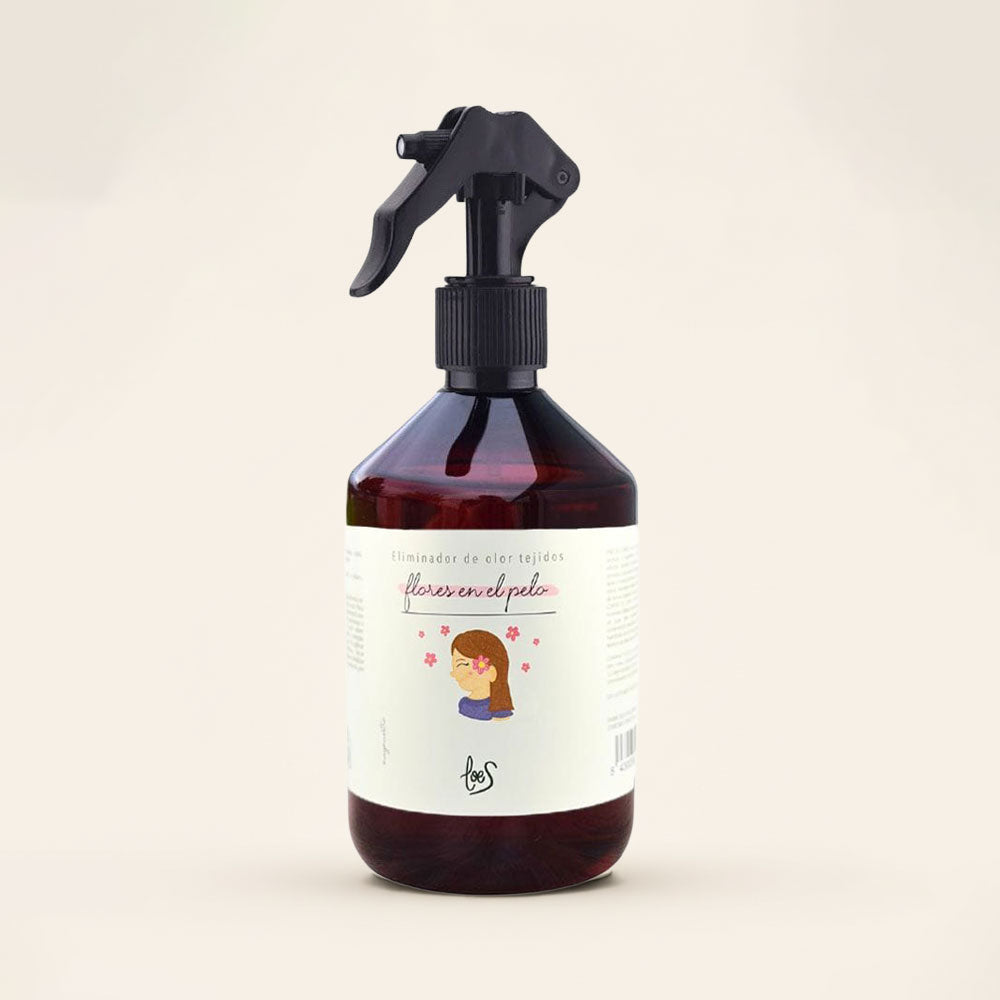 Spray textil eliminador de olores FLORES EN EL PELO 500ml – LoeS