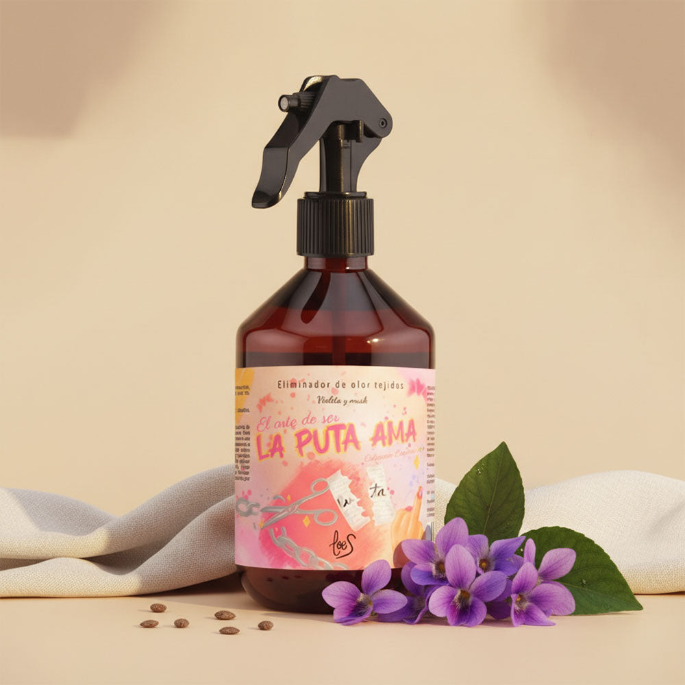 Spray textil eliminador de olores LA PUTA AMA 500ml – LoeS