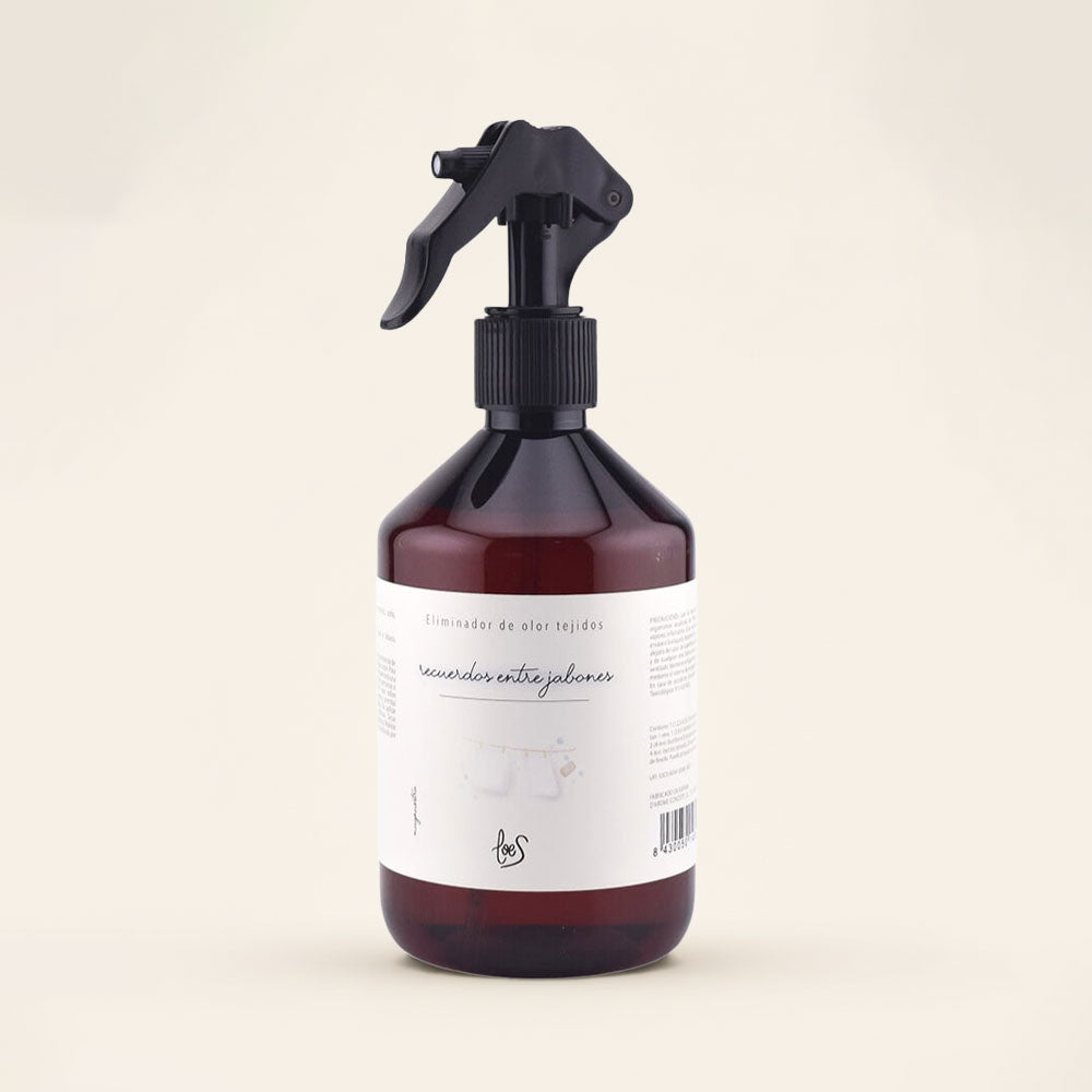 Spray textil eliminador de olores RECUERDOS ENTRE JABONES 500ml – LoeS