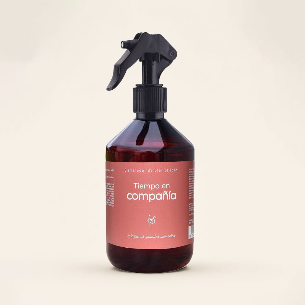 Spray textil eliminador de olores TIEMPO EN COMPAÑÍA 500ml – LoeS
