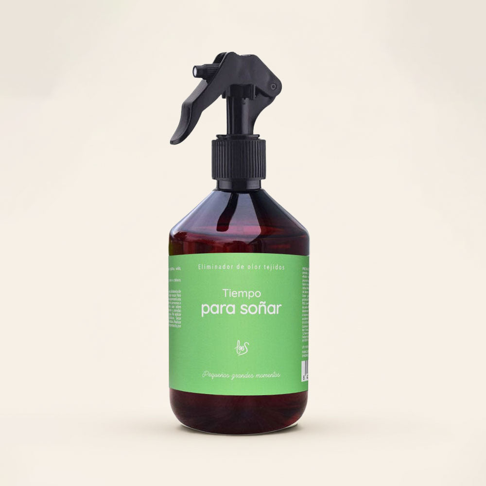 Spray textil eliminador de olores TIEMPO PARA SOÑAR 500ml – LoeS