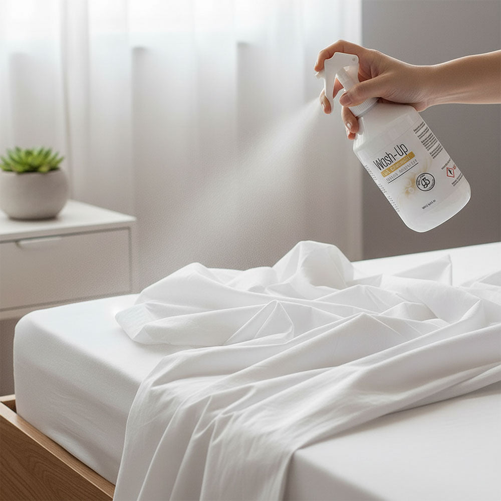 Spray textil eliminador de olores SILK CHAMOMILE 500ml colección Wash up – Boles D'Olor