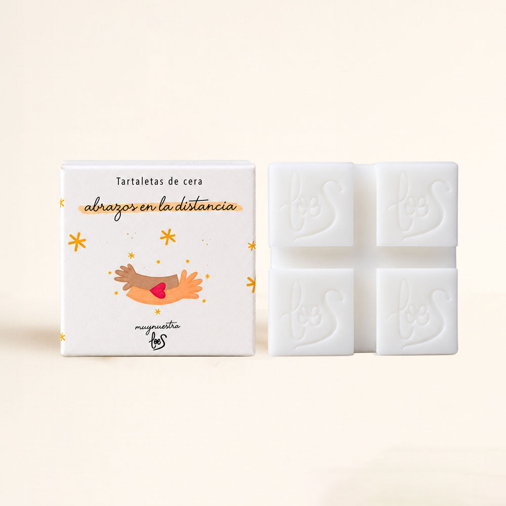 Tartaleta de cera perfumada para quemador ABRAZOS EN LA DISTANCIA – LoeS