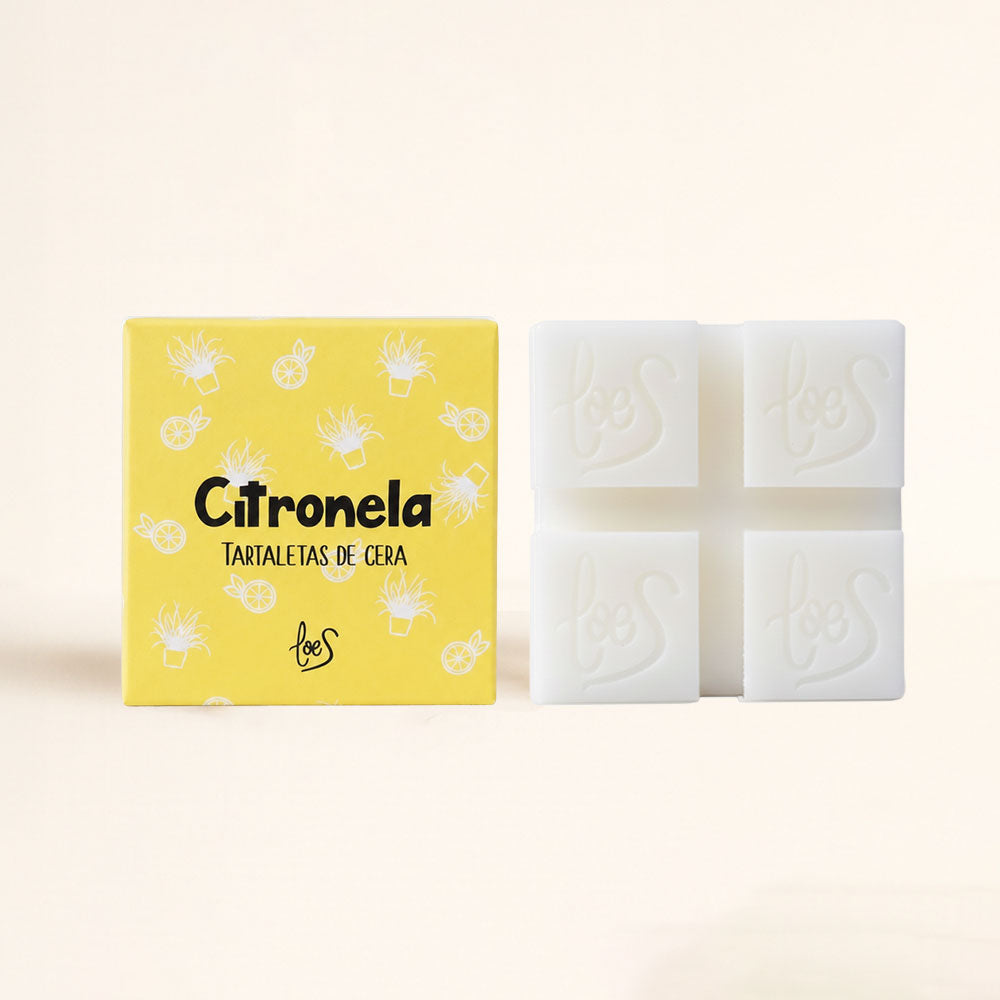 Tartaleta de cera perfumada para quemador CITRONELA – LoeS