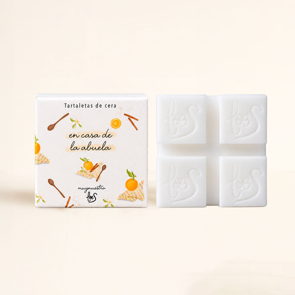 Tartaleta de cera perfumada para quemador EN CASA DE LA ABUELA – LoeS