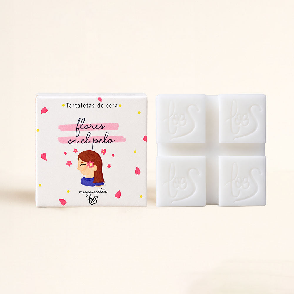 Tartaleta de cera perfumada para quemador FLORES EN EL PELO – LoeS