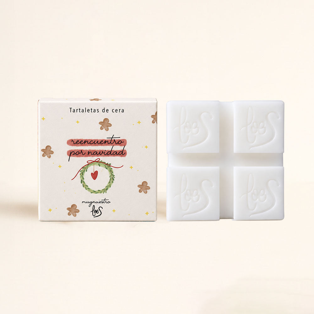 Tartaleta de cera perfumada para quemador REENCUENTRO POR NAVIDAD – LoeS