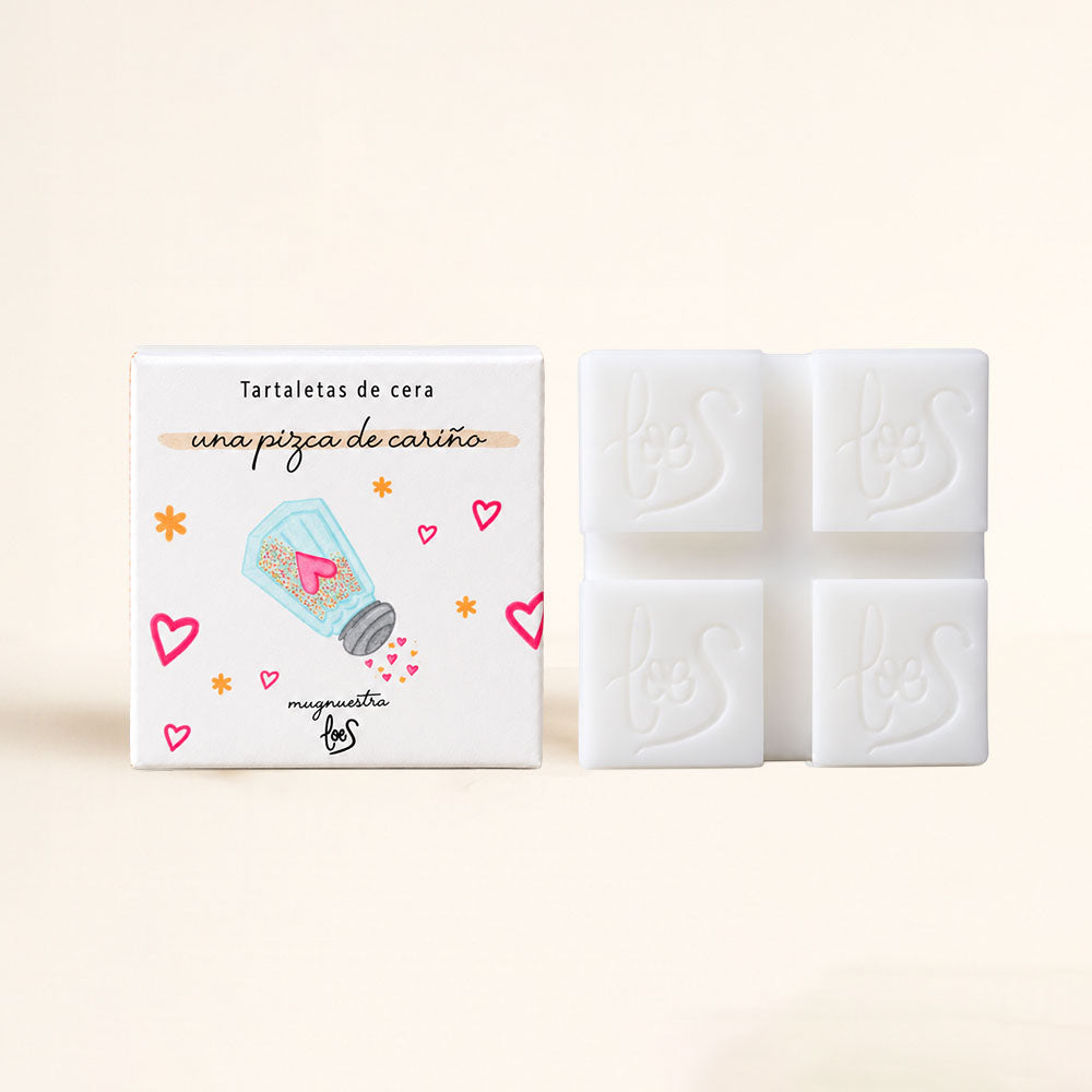 Tartaleta de cera perfumada para quemador UNA PIZCA DE CARIÑO – LoeS