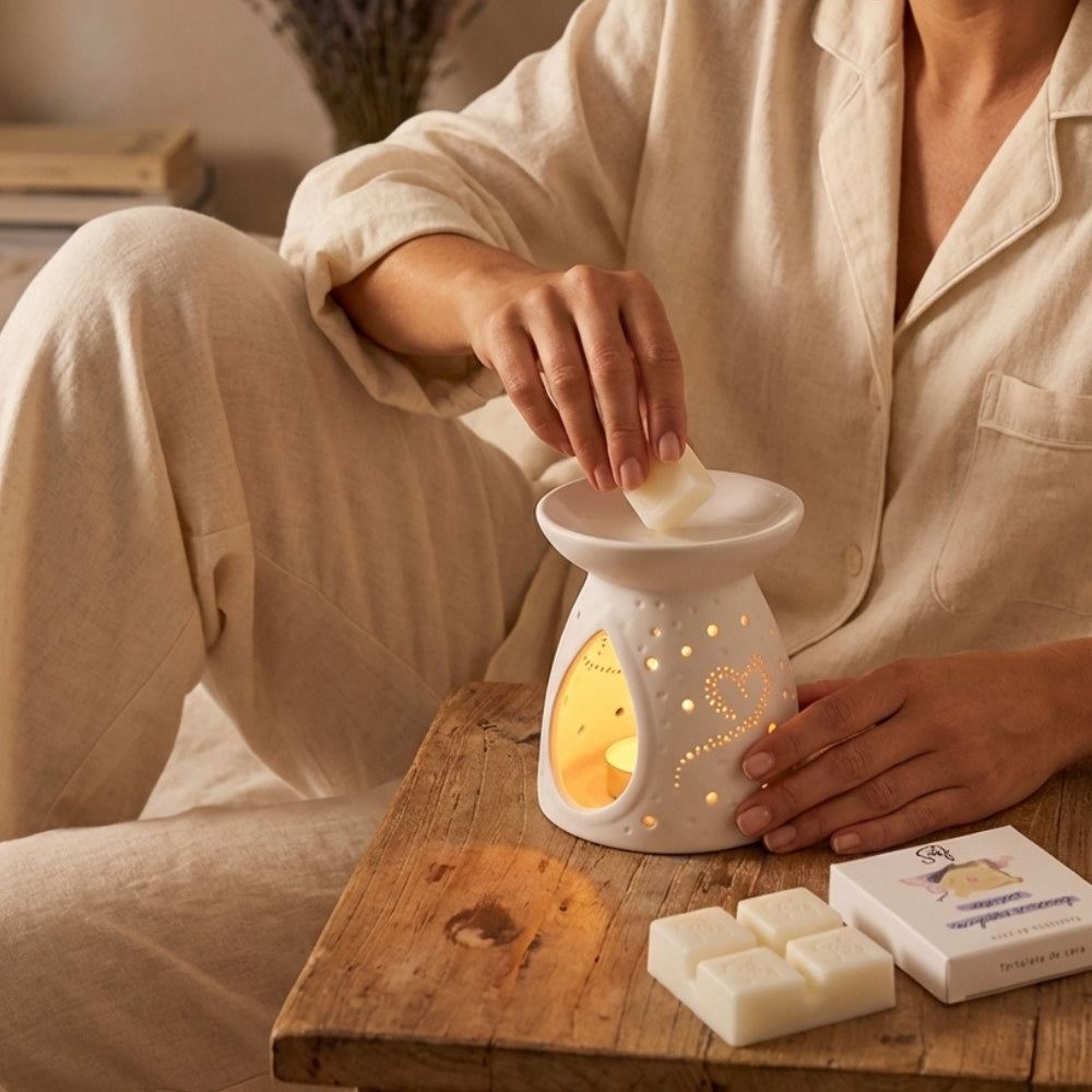 Tartaleta de cera perfumada para quemador BUENAS NOCHES CARIÑO – LoeS