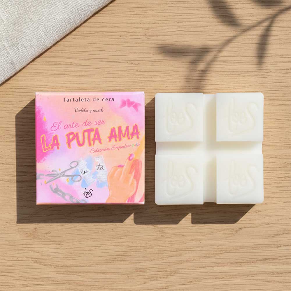 Tartaleta de cera perfumada para quemador LA PUTA AMA – LoeS