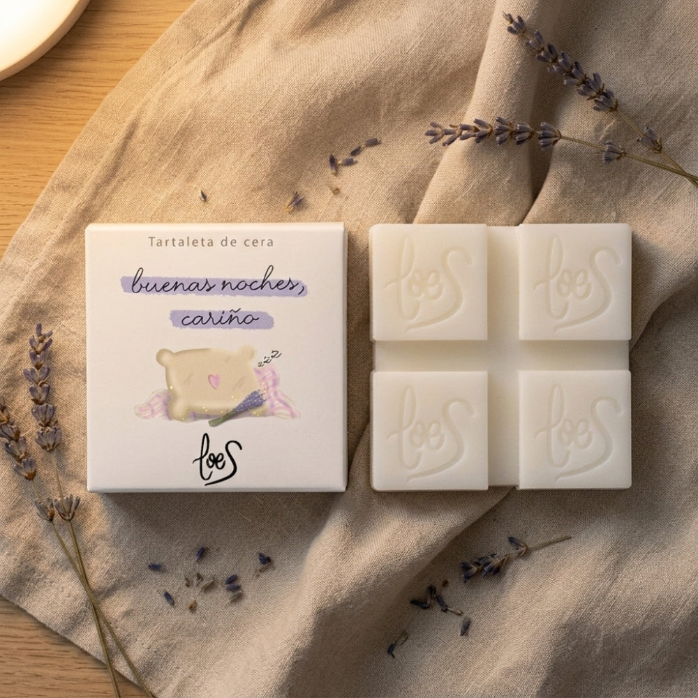 Tartaleta de cera perfumada para quemador BUENAS NOCHES CARIÑO – LoeS