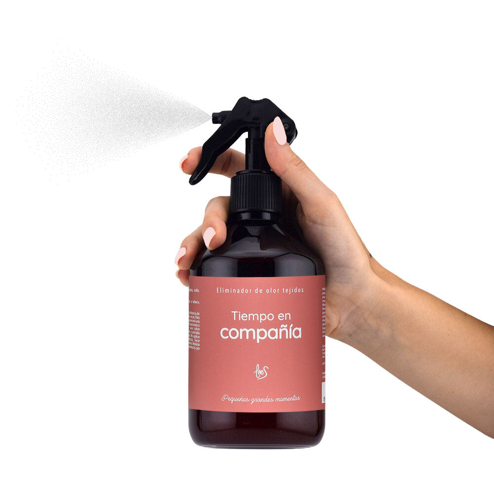 Spray textil eliminador de olores TIEMPO EN COMPAÑÍA 500ml – LoeS