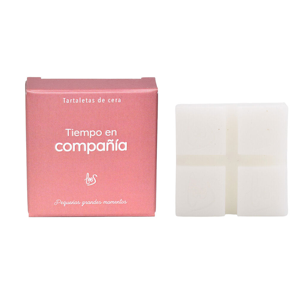 Tartaleta de cera perfumada para quemador TIEMPO EN COMPAÑIA – LoeS