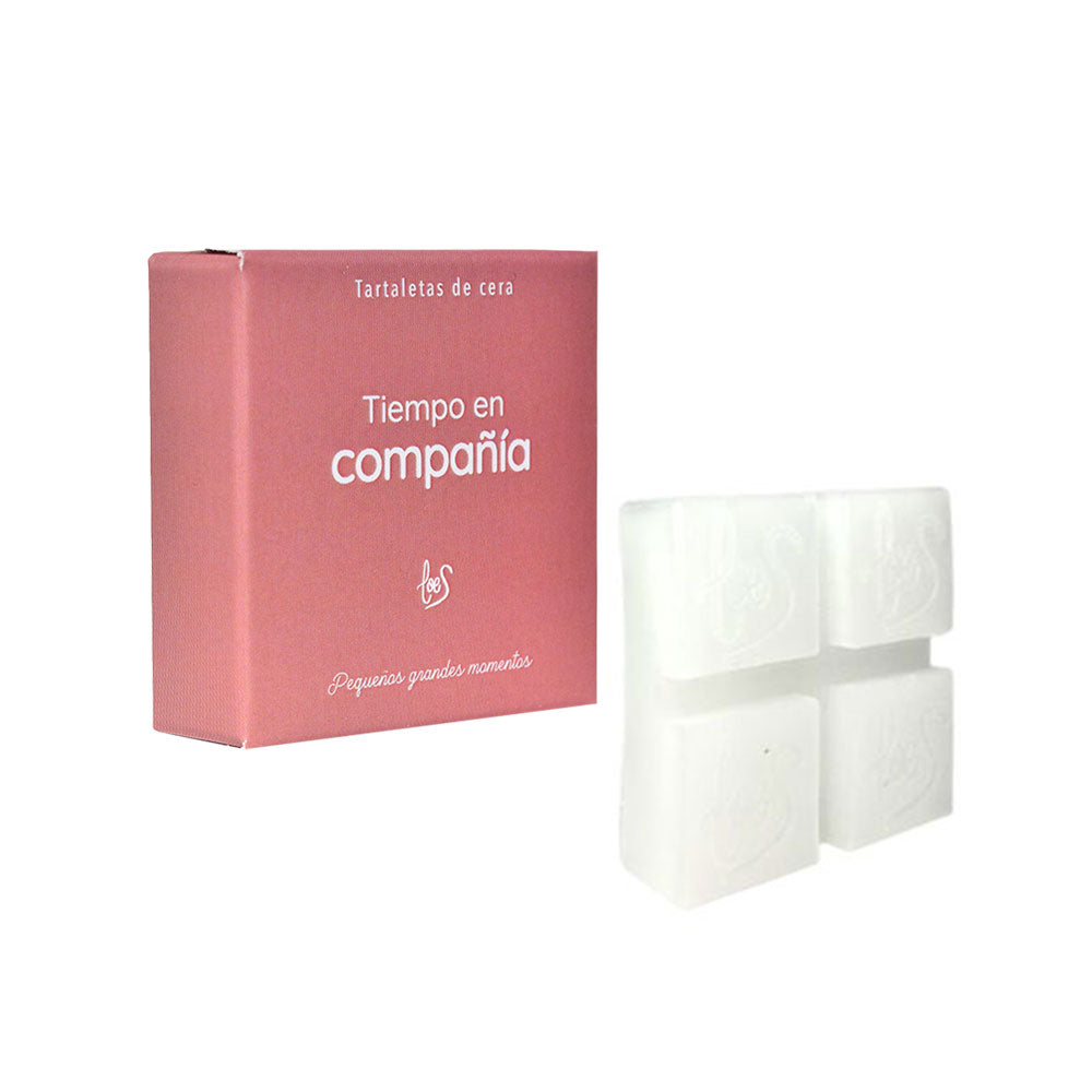 Tartaleta de cera perfumada para quemador TIEMPO EN COMPAÑIA – LoeS