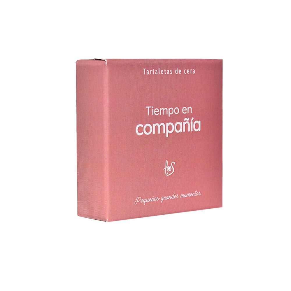 Tartaleta de cera perfumada para quemador TIEMPO EN COMPAÑIA – LoeS