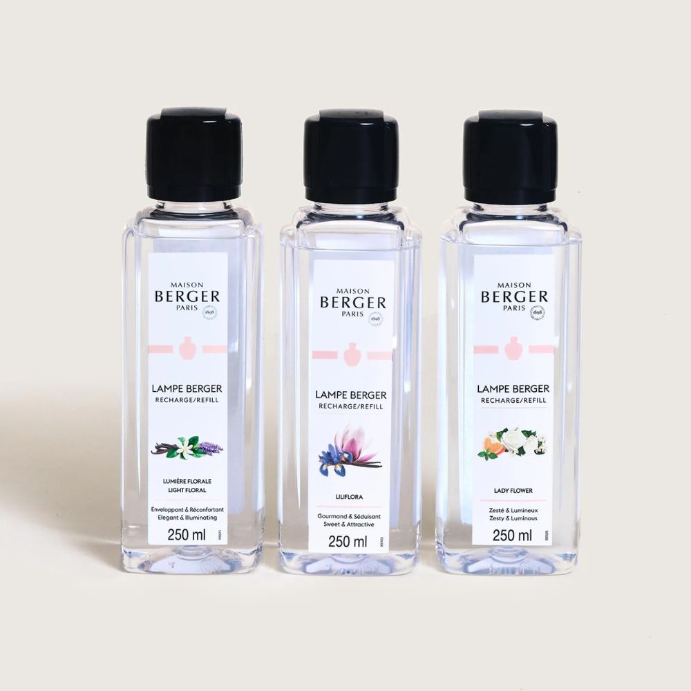 Trio Pack Líquido Lámpara Catalítica – OPHELIA – Maison Berger