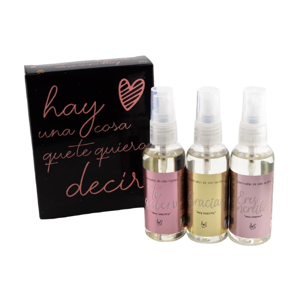 Trio mini spray textil eliminador de olores MUY VUESTRO – LoeS