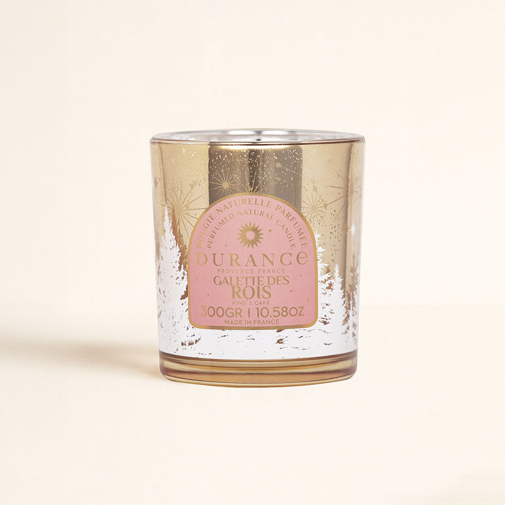 Vela aromatica de cera natural PASTEL DE REYES 300gr – Durance