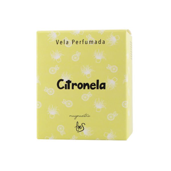 Vela aromática CITRONELA (antimosquitos) – LoeS