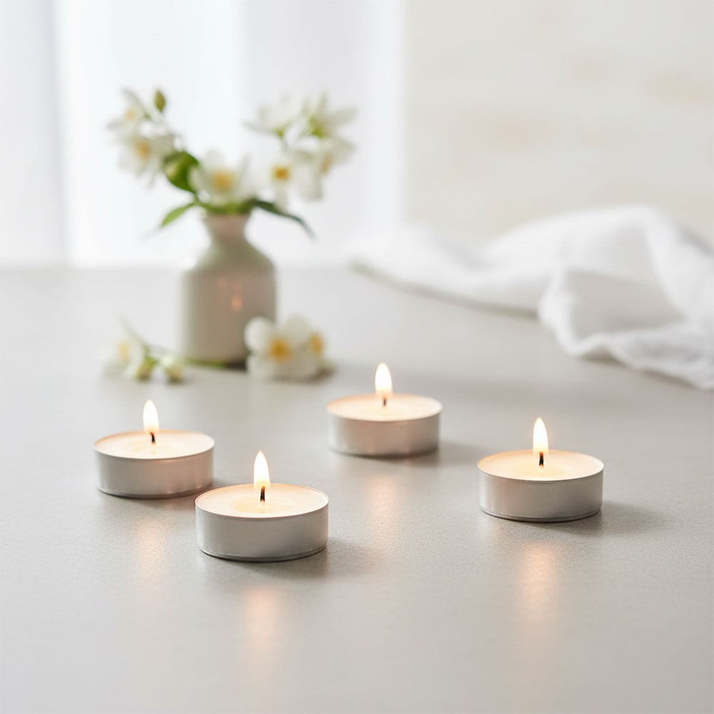 Velas de té perfumadas JAZMÍN DE EGIPTO – 24 uds – Ambiances Devineau