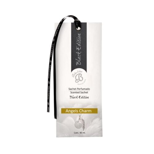 Sachet perfumado del aroma Angels Charm de la marca Boles d'olor colección Black edition de D'Arome