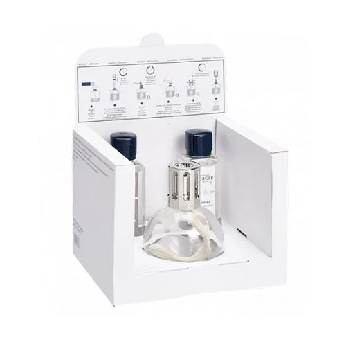 Cofre L'Essentielle Redonda con lámpara catalítica y perfume Caresse de Cotton y Air Pure