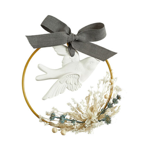 Corona floral perfumada Fleur de Coton Mathilde M.