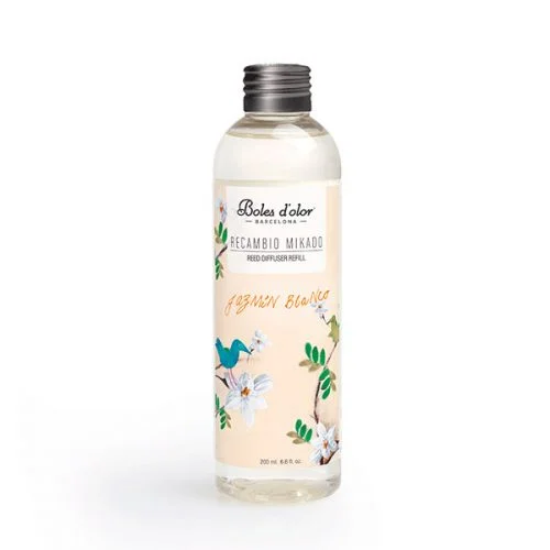 recambio mikado boles d olor aroma jazmin blanco