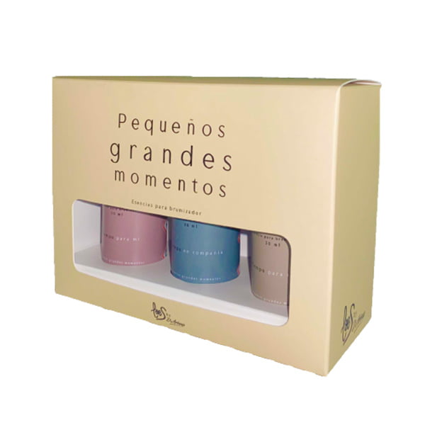 Coleccion pequeños grandes momentos tres aromas diferentes