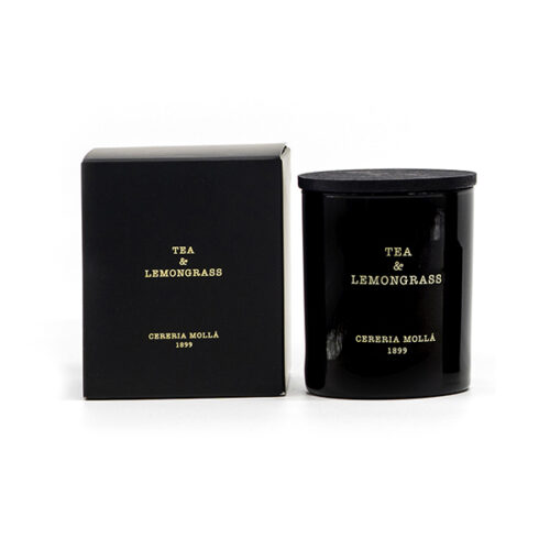Vela perfumada del aroma Tea & Lemongrass de la marca Cereria Mollá de D'Arome