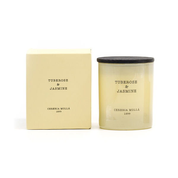 Vela perfumada del aroma Tuberose Jasmine de la marca Cereria Mollá de D'Arome