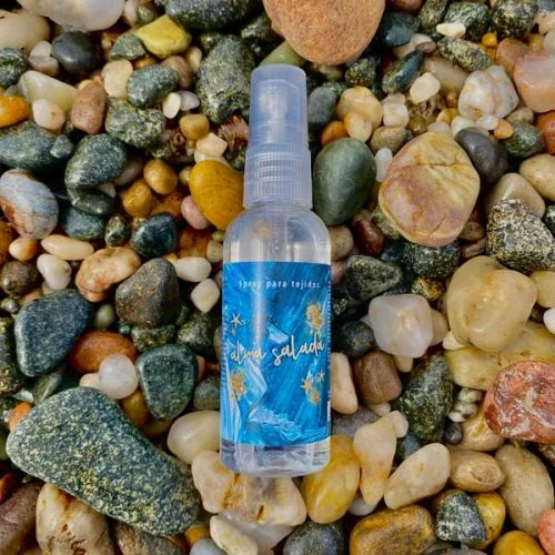 Spray para tejidos de 50ml del aroma agua salada