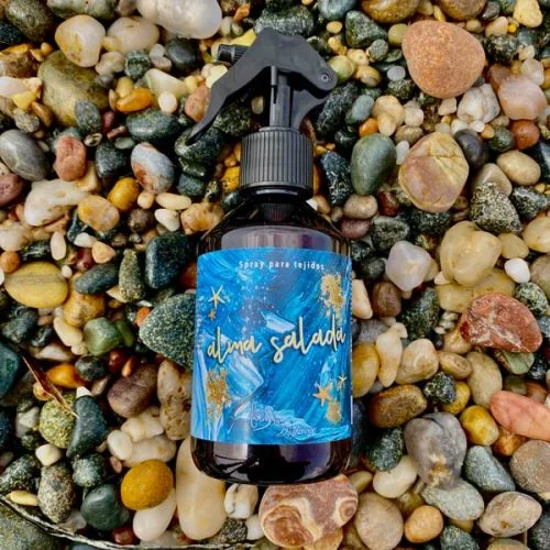 Spray de tejidos del aroma alma salada