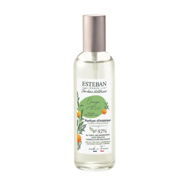 Perfume de ambiente del aroma orange et the vert de 100ml de la marca Esteban Paris de D'Arome