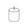 Icono para la categoría de velas perfumadas en la barra de inicio de D'Arome