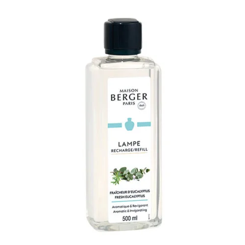 Perfume para la lámpara catalítica del aroma fresh eucalyptus de 500ml de la marca maison berger
