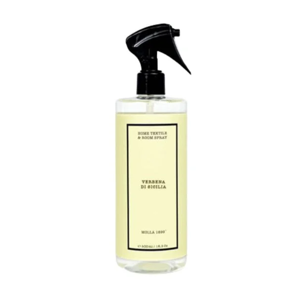 Spray de tejidos de 500ml del aroma verbena di sicilia de la marca cereria mollá