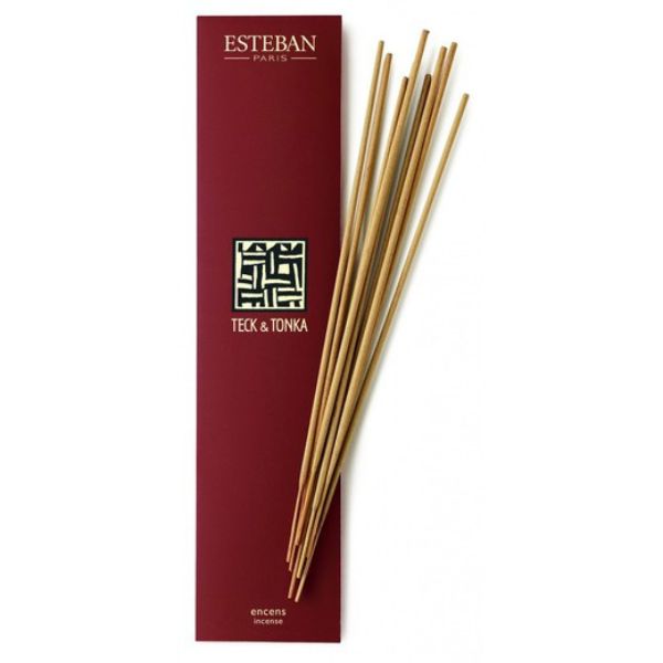 Incienso del aroma Teck & Tonka de la marca Esteban Paris D'Arome