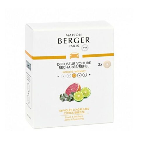 Recarga del difusor de coche del aroma citrus breeze marca maison berger darome